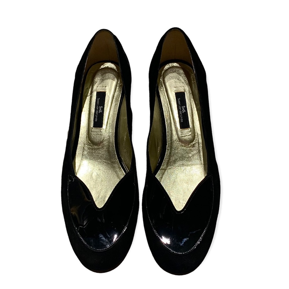 Susan van der linde black heels couture shoes